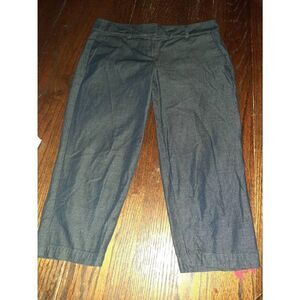 Size 0 Ann Taylor Factory Lightweight Blue Carpi Skimmers Pedal Pushers Shorts